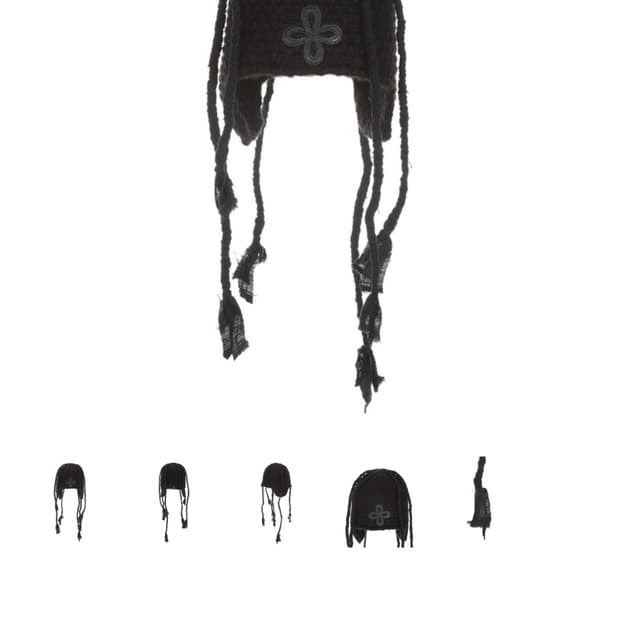 싸저리 브레이즈 비니 surgery clover logo braids