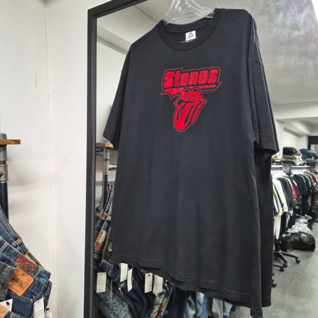 00s The Rolling Stones Velvet Print 티셔츠