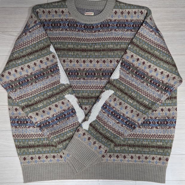 캐피탈 페어아일 본 스웨터 색소폰 3사이즈