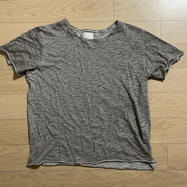1) 모노프리베 Textured Roll Half Sleeve grey