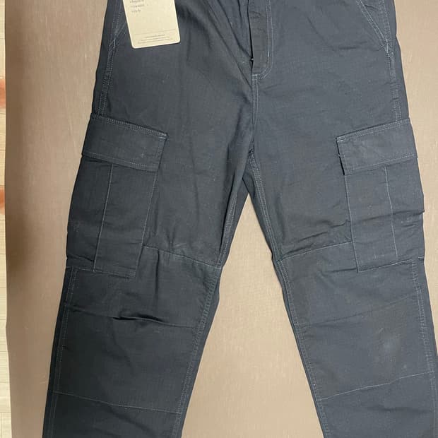 칼하트 wip 콜롬비아 립스탑 레귤러 카고팬츠 31x32사이즈