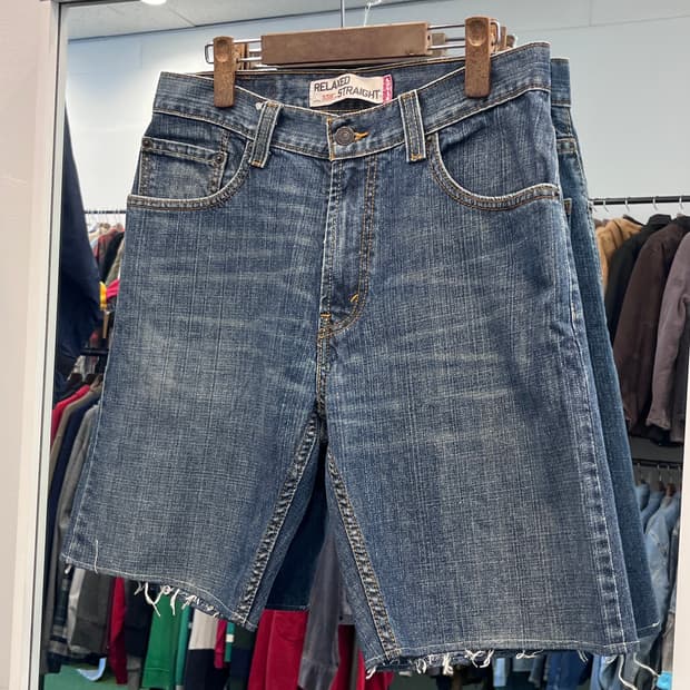 Levis 리바이스 559 데님 쇼츠 팬츠 (32)