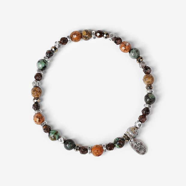 애끼 선셋 오브 하와이 원석 팔찌 21cm