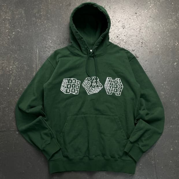 100 예스아이씨 루빅스 큐브 후드티 