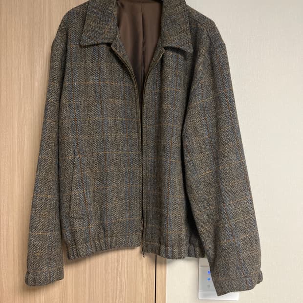 브라운야드 해리스 울 트위드 자켓