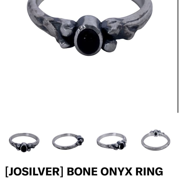 인세인개러지 조실버 반지(18size)