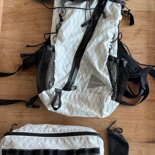 앤드원더 45l Xpac + 익스펜션 파우치백 일괄