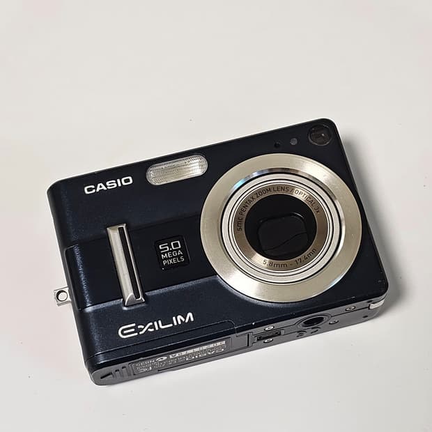 카시오 CASIO EXILIM EX-Z55 빈티지 디지털 카메라 디카
