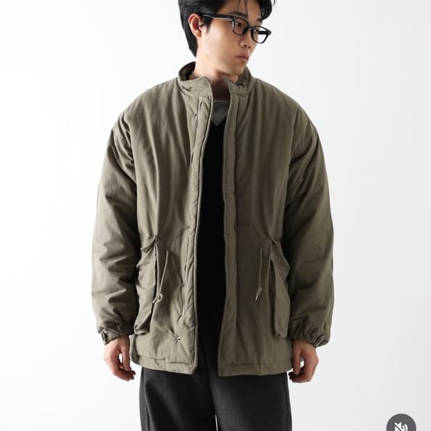 포에르미 65 Half padding field jacket/ 숏야상