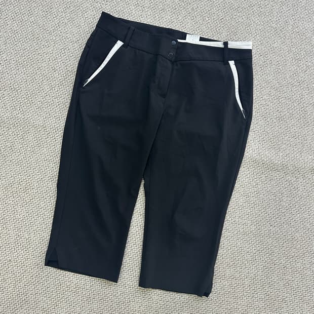 76 팬텀 배색 5부 바지 팬츠 0415D