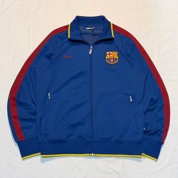 나이키 11-12 바르셀로나 져지 블루