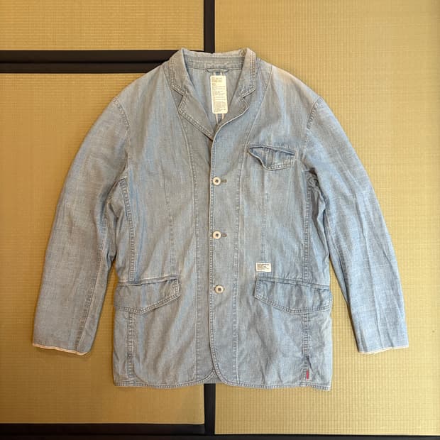 Wtaps 더블탭스 데님 3b 블레이저