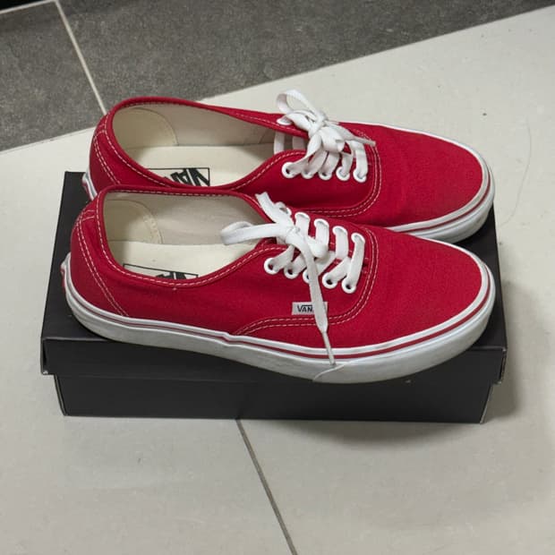 반스 어센틱 - 레드 250