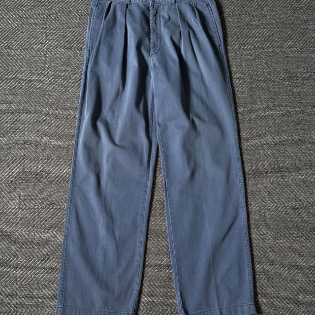 (31) 90s 폴로 랄프로렌 더블 플리츠 치노 팬츠