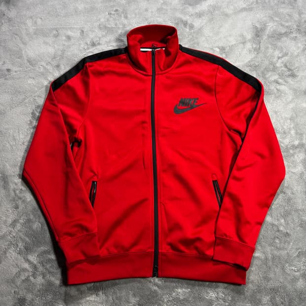 나이키 져지 트랙탑 레드