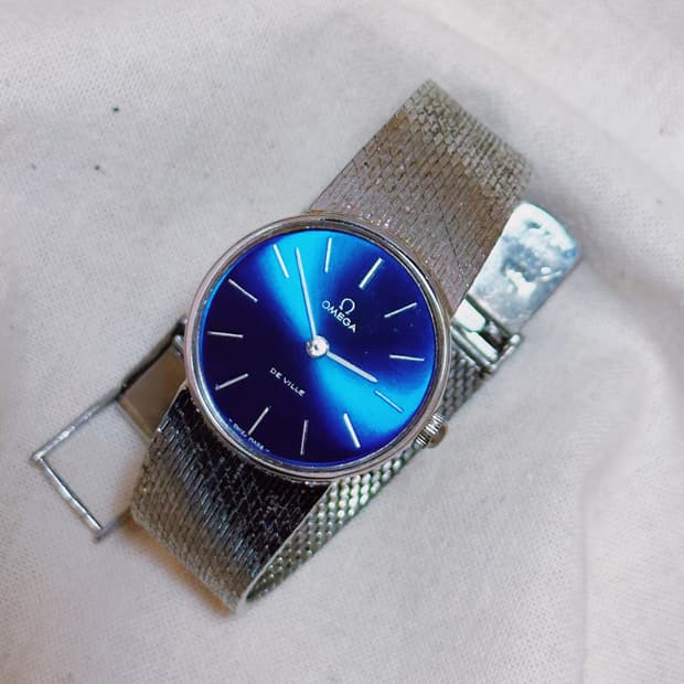 빈티지 오메가 여성용 수동시계