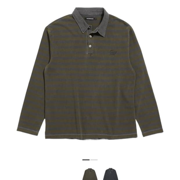 해칭룸 스트라이프 폴로 티셔츠 3