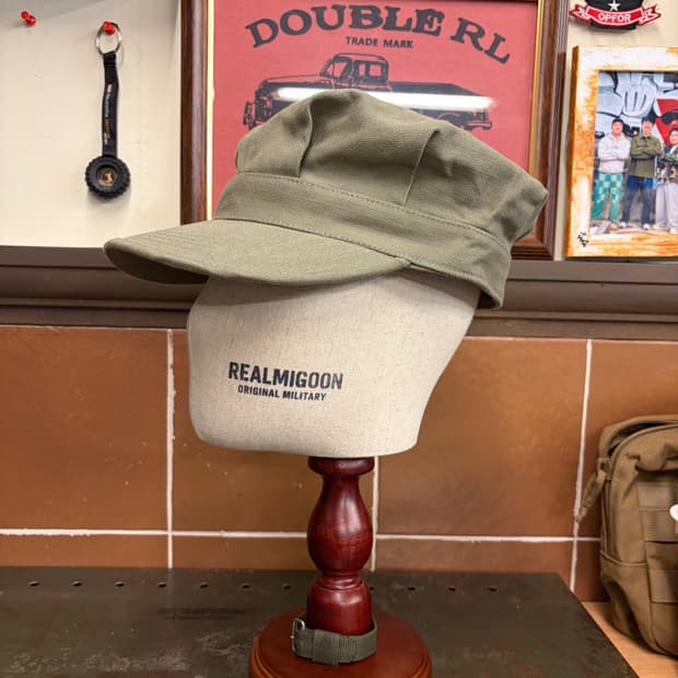 USMC 스타일 HBT 팔각모 캡 7 3/4 Size 미사용품