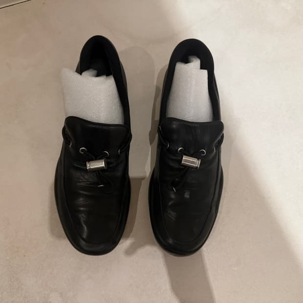 프라다 prada 스트링 로퍼