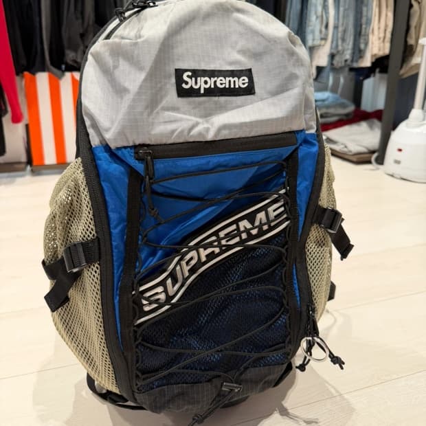 슈프림 백팩 블루 23FW