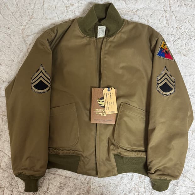 버즈릭슨 탱커자켓 패치버전 XL 새제품