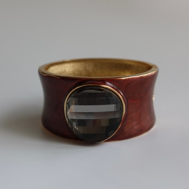 stone cuff bangle
