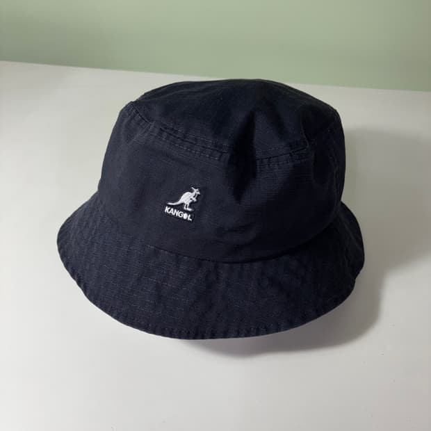 M 캉골 다크네이비 립스탑 벙거지 버킷햇