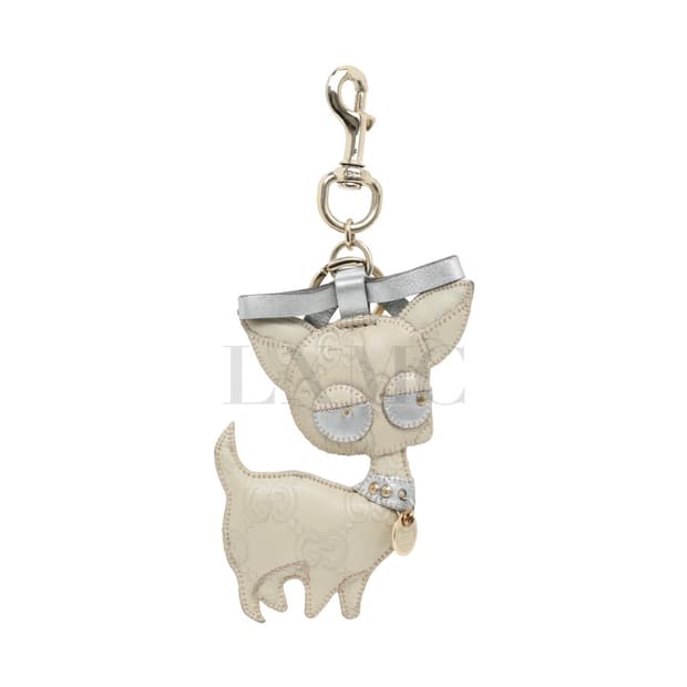 구찌 씨마 치와와 키링 강아지 열쇠고리 백참