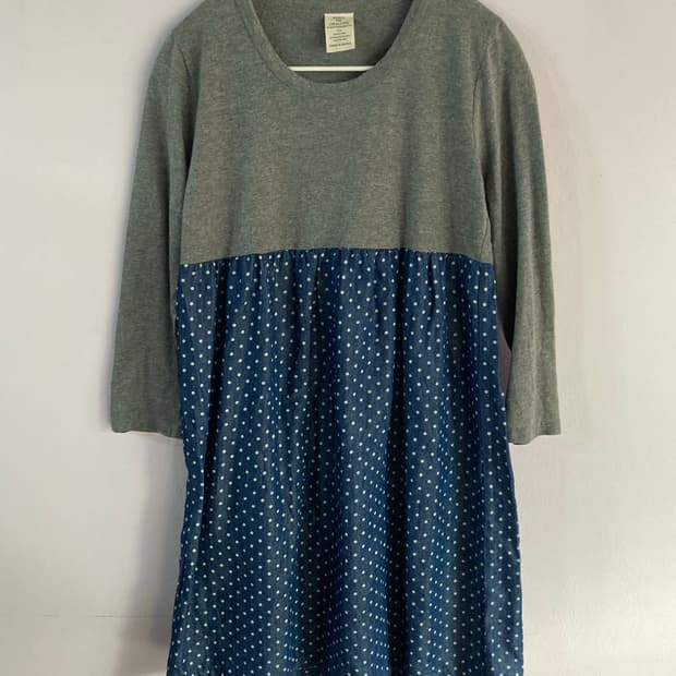 레이어드 도트 티