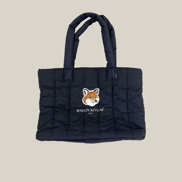 라네즈 메종키츠네 패디드 토트백
