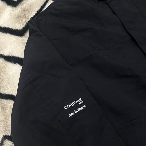 [XL]뉴발란스 유니 코듀라 쉘 파카/블랙