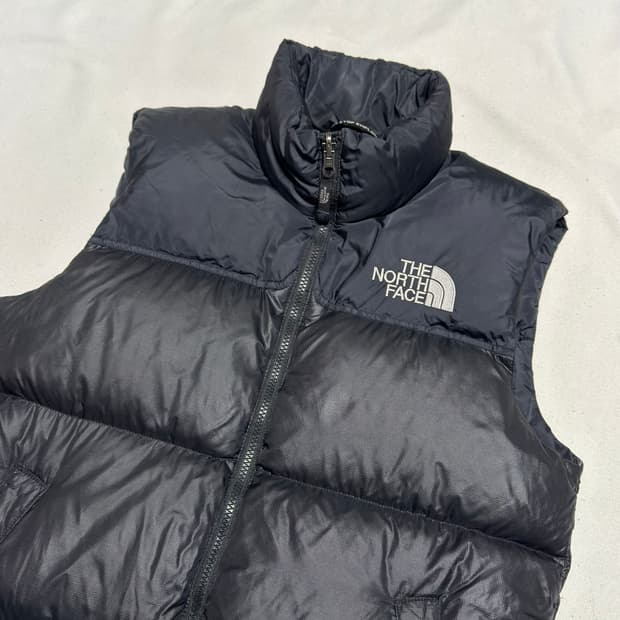 90 노스페이스 눕시 700 구스다운 패딩 베스트