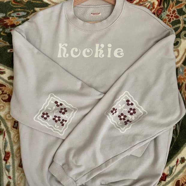 Kapital kookie 스웨트셔츠