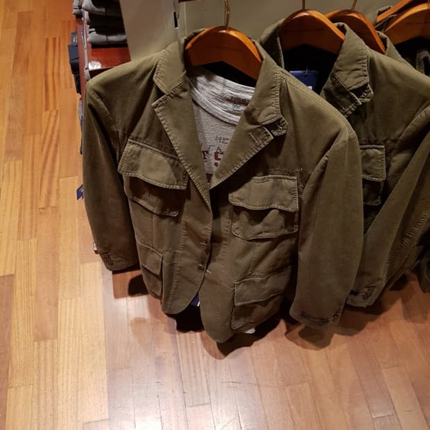 폴로 치노 블레이저, 퍼티그 블레이저 자켓