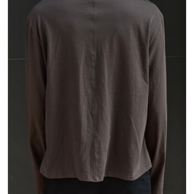 머듈 세미 롱슬리브 브라운 3사이즈