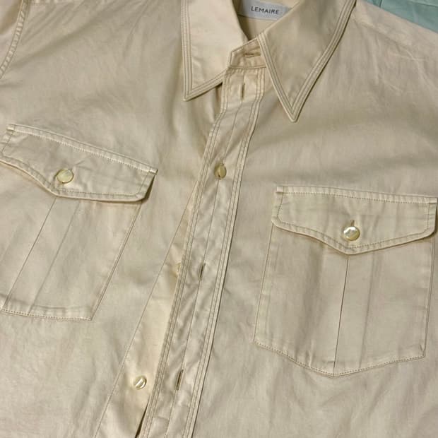 르메르 23ss 웨스턴 셔츠 48 사이즈