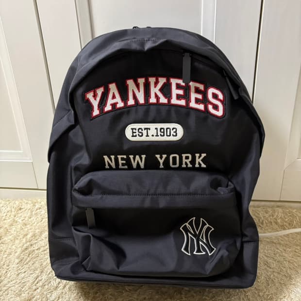 MLB 엠엘비 양키스 바시티 나일론 백팩 가방