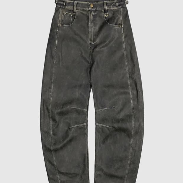 배드블러드 레더팬츠