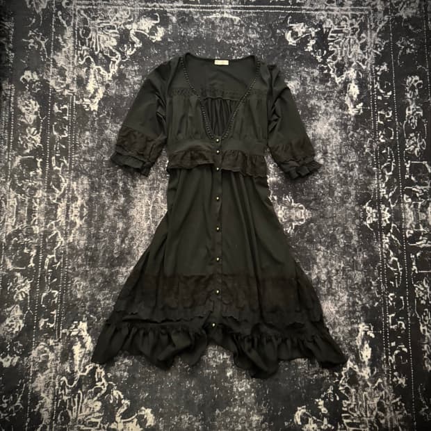 “axesfemme” Velvet Requiem Dress