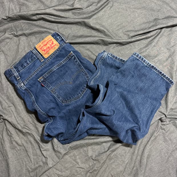 505 Blue Denim Pants