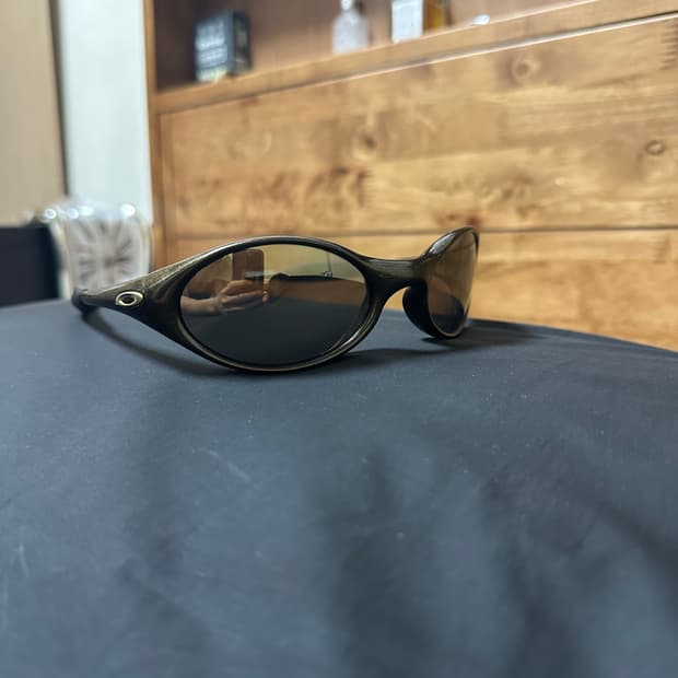 오클리 뉴아이자켓 블랙골드 골드이리듐