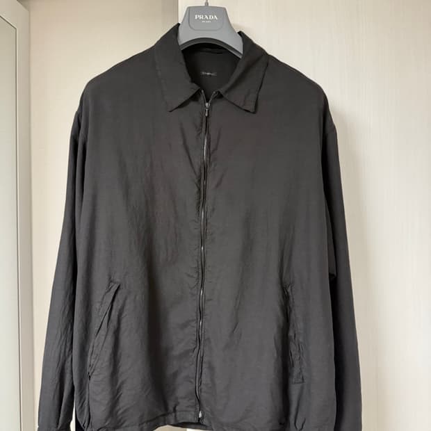 [3] 코모리 25ss 실크 가먼트다잉 블루종