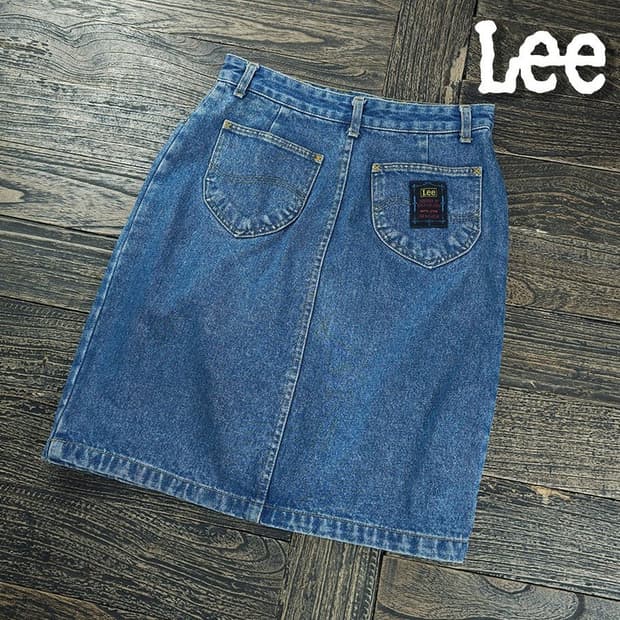 [리] 90s 빈티지 데님 스커트 M21702