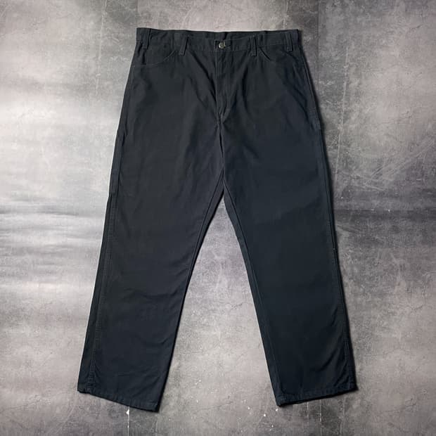 DICKIES 디키즈 빈티지 블랙 카펜터 워크 팬츠 A00896