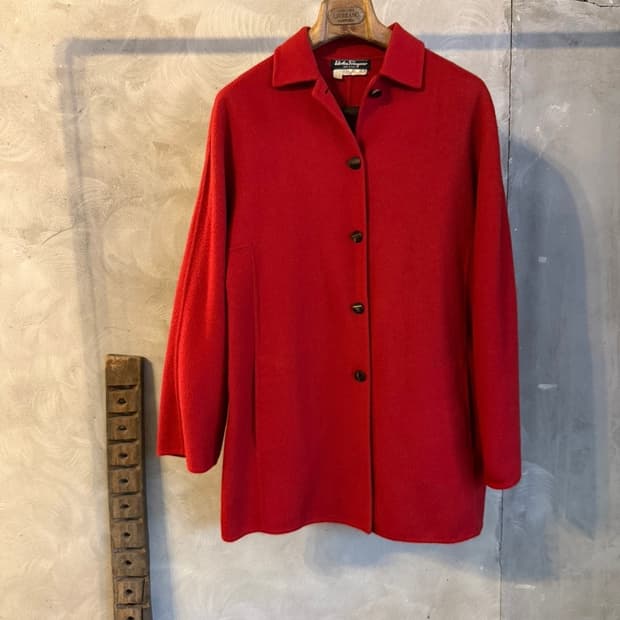 살바토레 페라가모 앙고라 코트 66