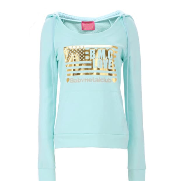 베이비메탈클럽 베메클 BMC♥LOVE 후디 민트