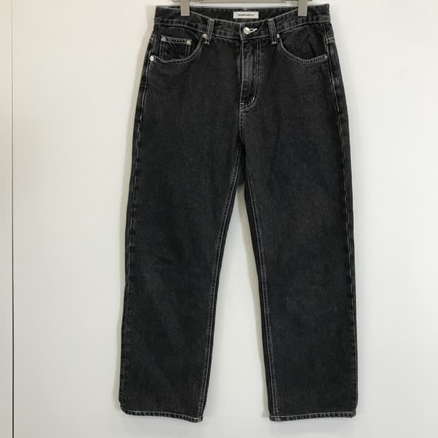 브랜디드 1967 젯블랙 데님 [30인치]