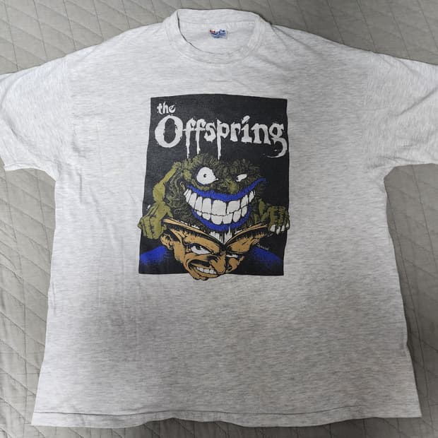 [XL] 90s 오프스프링 offspring 브레인 리무버 빈티지 밴드티