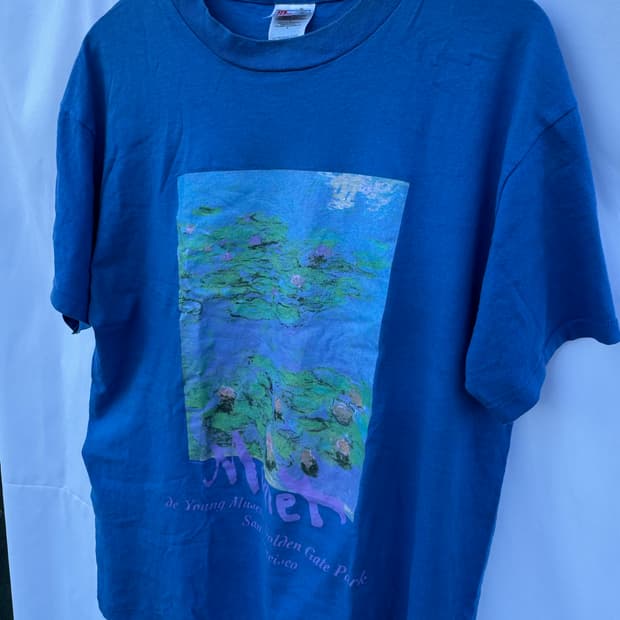클로드 모네 전시 한정 티 (1995, USA, L~XL)