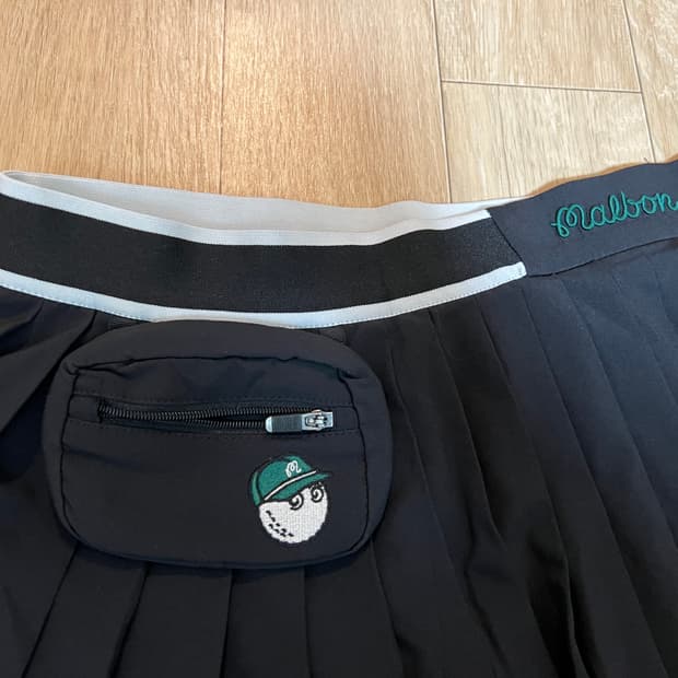 말본 골프웨어 플리츠 스커트